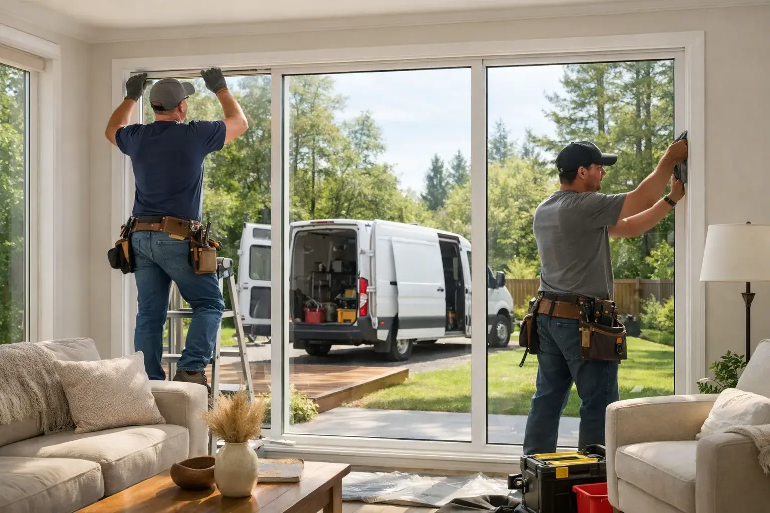 Wilton Manors — window installation